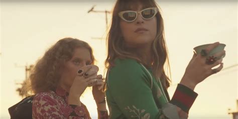 Watch Gucci's Girls Float in a Peony